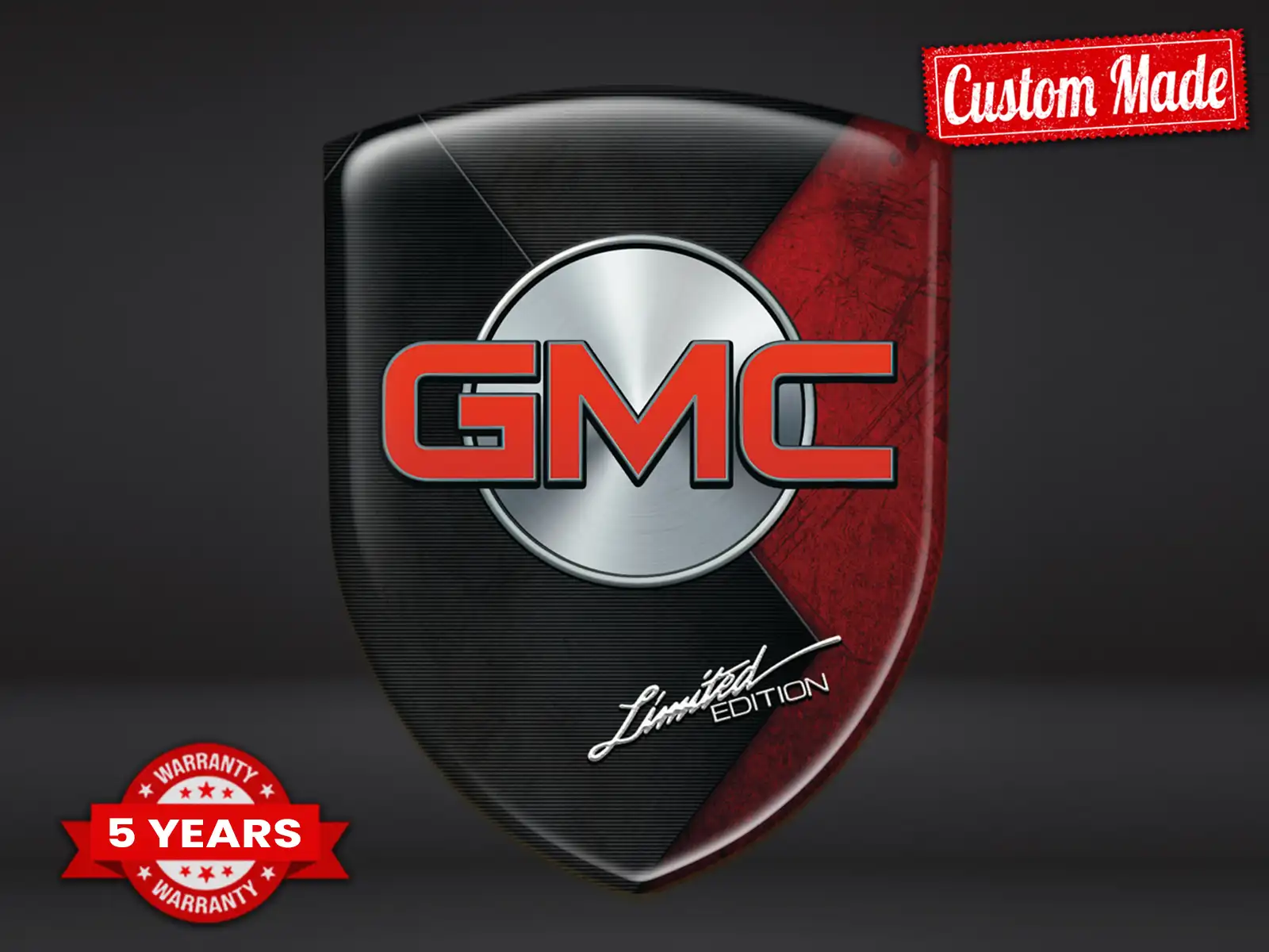 GMC Letras Pegatinas Auto Máximo Duradero Estilo Pro